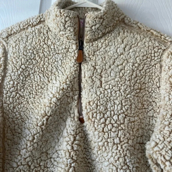 Pink Lily 1/4 Zip Sherpa Size Small - Picture 3 of 7